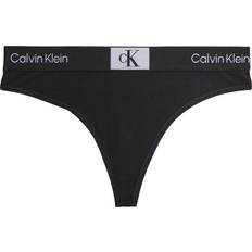 Calvin Klein Dam - Återvunnet material Kläder Calvin Klein Modern Thong - Black