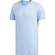 adidas herrtröjor 25/7 t-shirt – ljusblå vit Ljusblå