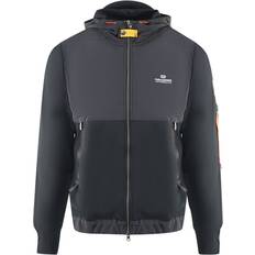 Parajumpers Herr - XL Ytterkläder Parajumpers Trident Black Padded Hooded Jacket