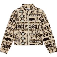 Dickies Fleece Kläder Dickies – Hays – Naturvit fleece med heltäckande aztec-mönster-Vit/a
