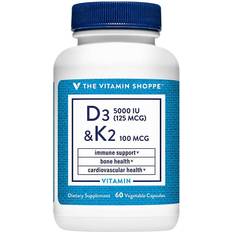 The Vitamin Shoppe D3 & K2 5000 IU 60 st