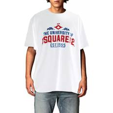 DSquared2 T-shirts DSquared2 White Cotton T-Shirt