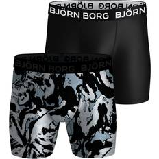 Björn Borg Herr - Polyester Underkläder Björn Borg Performance Boxer 2-pack, Black/Multi