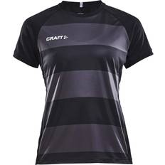 Craft Sportswear Dam - Polyester - Svarta T-shirts Craft Sportswear Squad Graphic T-shirt dam, Black