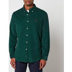 Polo Ralph Lauren Sammet Kläder Polo Ralph Lauren Men's Corduroy Button Down Shirt Hunt Club Green