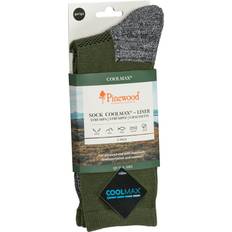 Pinewood Strumpor Pinewood CoolMax Socks 2-Pack Green EU37/39
