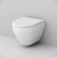 Toalettstolar på rea AM.PM Spirit v2.0 vägghänhd toalett, utan spolkant, vit