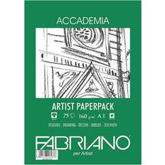Fabriano Skiss- & Ritblock Fabriano Accademia papper A3 75p