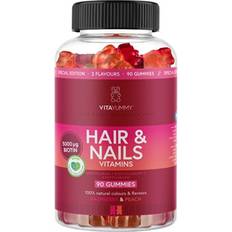 E-vitaminer Kosttillskott VitaYummy Hair & Nails Mixed 90 st