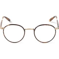 Unisex - runda Glasögon & Läsglasögon Garrett Leight 'Wilson' Brille unisex Acetate Braun
