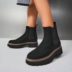 Låg klack Chelsea boots Shein Women Fashion Boots