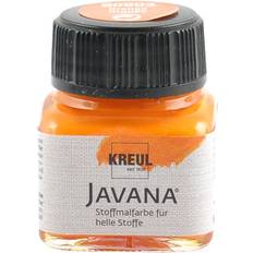 Kreul Skiss- & Ritblock Kreul Javana Stoffmalfarbe für helle Stoffe 20ml orange