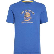 McKinley T-shirts McKinley Zorma Iii T-Shirt Blau/Rot 176