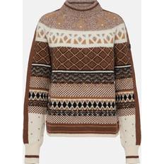 Bogner Överdelar Bogner Annette knitted jacquard sweater multicoloured