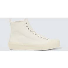 Jil Sander Herr Skor Jil Sander High-top canvas sneakers white