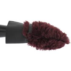 Dolce & Gabbana Handskar & Vantar Dolce & Gabbana Black Leather Bordeaux Shearling Gloves 8,5