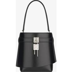 Givenchy Bucketväskor Givenchy Shark Lock Bucket Bag in Leather BLACK