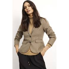 IN FRONT Kavajer IN FRONT Chanet Jacket Blazer 15868 Mocca XXLARGE