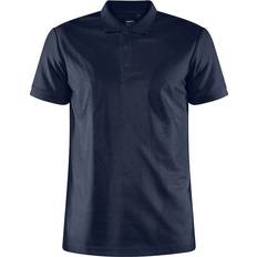 Craft Sportswear Dam - Polyester Pikétröjor Craft Sportswear Mens Core Unify Polo Shirt Blue/Black/Brown