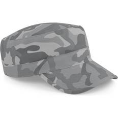 Beechfield Camouflage Army Cap Headwear Black/Green/White