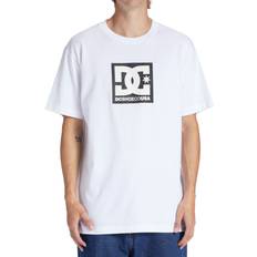 DC Herr - Vita Överdelar DC shoes Square Star Fill Männer T-shirt