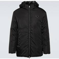 Prada Re-Nylon reversible puffer jacket black