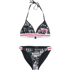 Multifärgade Bikiniset AC/DC Bikini-set EMP Signature Collection för Dam flerfärgad