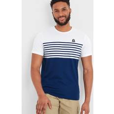 Tog24 Herr T-shirts & Linnen Tog24 'Drayton' Stripe T-Shirt Dark Blue