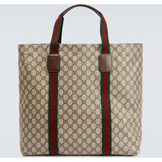 Gucci Toteväskor Gucci GG Supreme Tender Medium tote bag beige One size fits all
