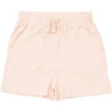 Rosa - Unisex Byxor & Shorts Copenhagen Colors Rib jersey shorts Soft pink