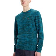 Levi's Herr - Stickad tröjor Levi's Original Housemark Sweater Sweatshirt herr, Ocean Depths