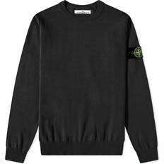 Stone Island Sweatshirts Överdelar Stone Island Cotton crewneck sweatshirt black
