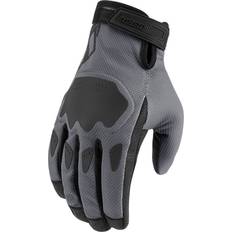 ICON Motorcykelutrustning ICON Hooligan CE Motorcycle Gloves, grey, 3XL, grey Adult, Man
