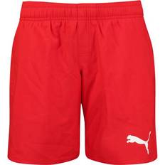 Puma Badkläder Puma Pojkar längd shorts simbyxor byxor, röd, 164, röd, 164