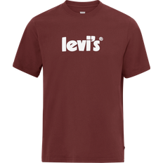 Levi's Herr - Röda T-shirts Levi's T-shirt SS Relaxed Fit Tee Röd