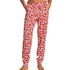 Calida XS Byxor Calida Favourites Marine Pants With Cuff Red * Kampanj *