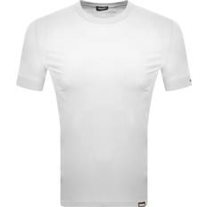 DSquared2 Herr - Hoodies Kläder DSquared2 Mens White Logo T-Shirt