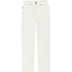 Wrangler Herr - M Byxor & Shorts Wrangler Dam mamma raka jeans, Vintage White, x 32L