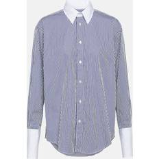 Dam - Långa ärmar - Oxfordskjortor Polo Ralph Lauren Striped cotton shirt white