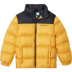 Columbia Unisex Ytterkläder Columbia COAT Puffect Jacket Yellow UNISEX BARN