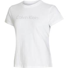 Calvin Klein Dam - Polyester T-shirts & Linnen Calvin Klein Sport Essentials SS T-Shirt White