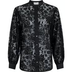 Neo Noir Mae Lace Shirt - Black