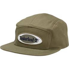 Timberland Beige Kepsar Timberland Admiral Cap With Globe Patch In Beige Beige Unisex, ONE