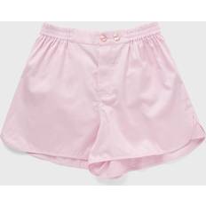 Dam - Rosa Sovplagg Hay Outline Pyjama Shortss/m-soft Pink