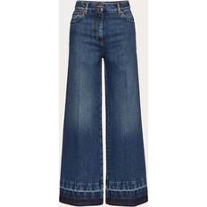 Valentino Jeans Valentino BLUE WASHED DENIM JEANS Wo