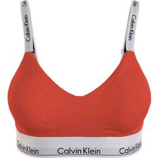 Calvin Klein Orange BH:ar Calvin Klein Bralette Modern Cotton ORANGE