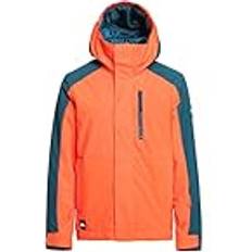 Quiksilver Mission Block Youth Jacket Ski jacket XS, orange