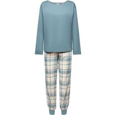Turkosa Pyjamasar Esprit Pyjamasset för kvinnor, Teal Blue 3