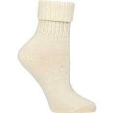 Burlington Dam Kläder Burlington Plymouth Wool Sock Ivory 36/41 * Kampanj *