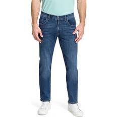 Herr - Nylon Jeans Pioneer Rando byxor för män, Mörkblå använda buffies, x 32L
